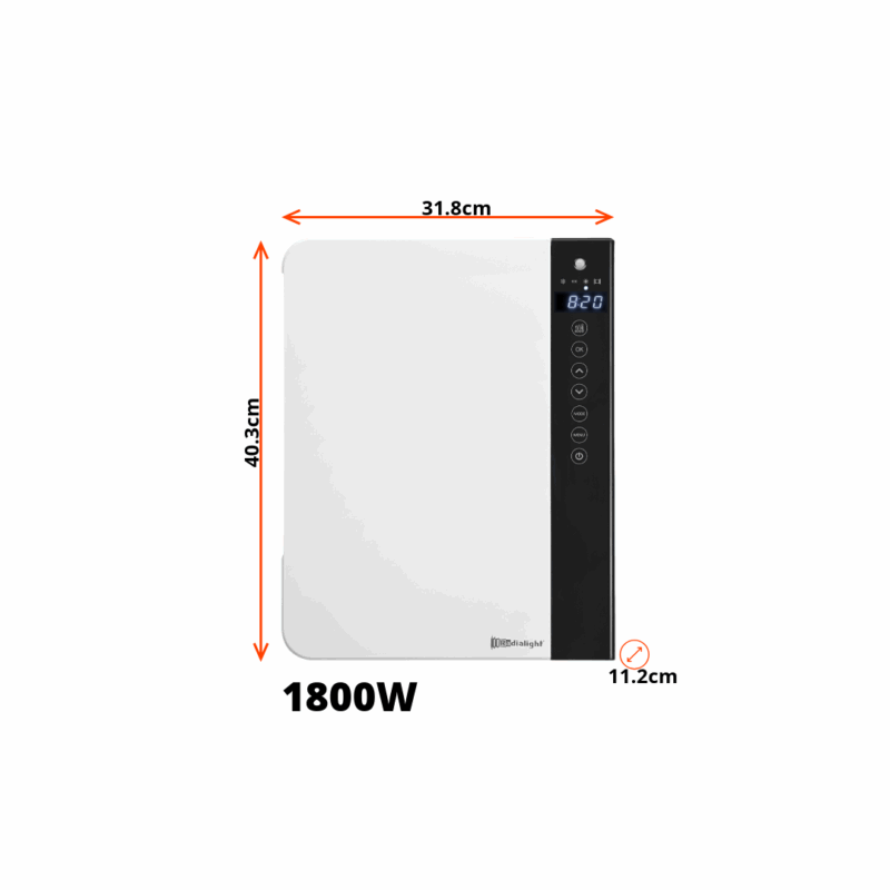 windy fűtőpanel méretek