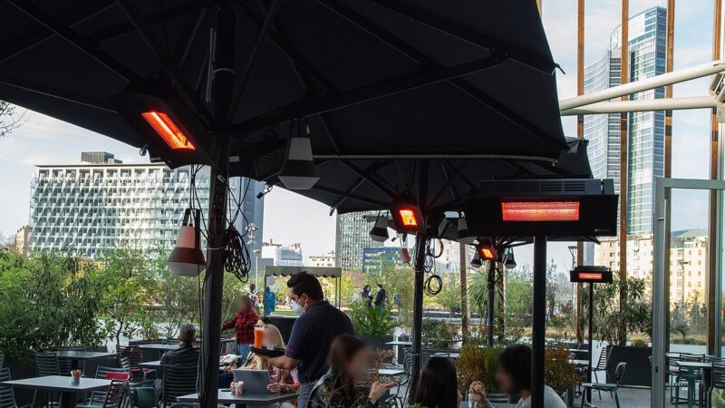 Radialight OASI HT ipari infrasugárzó