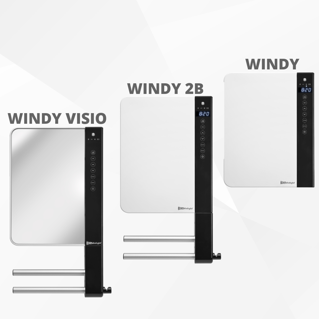 Radialight Windy fürdőszobai fűtőtest