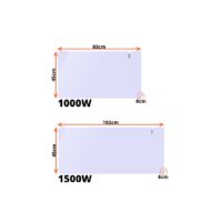 Radialight Aetherea fűtőpanel méretek