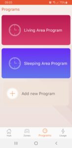 Radialight alkalmazás Android és iOS készülékekre