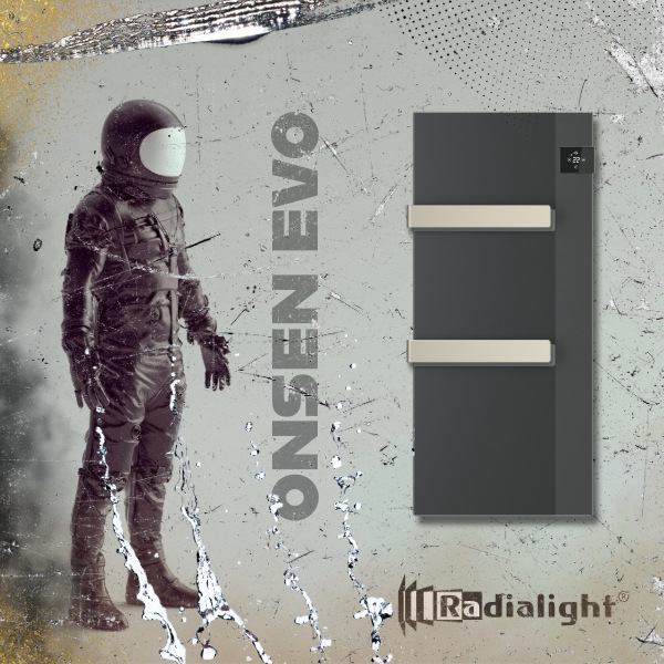 Radialight Onsen EVO törölközőszárító radiátor